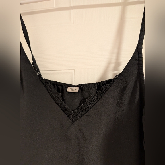 Tiered satin lace cami - Picture 2 of 4